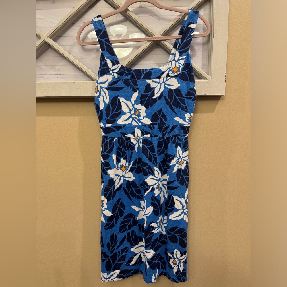 Tommy Bahama Olympias bloom dress‎ linen XS